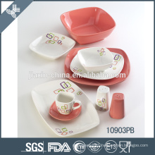 Elegant good quality wholesale nice ceramic heat resistant turkish dinner set